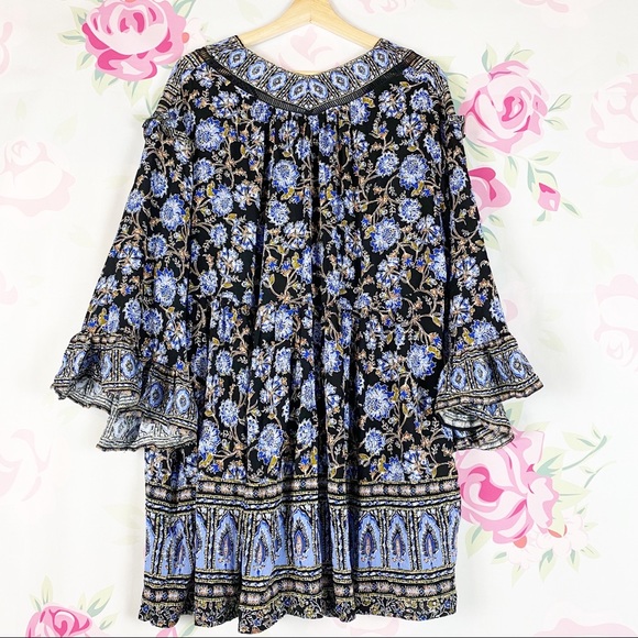 NEW Free People Moonlight Dance Tunic Blouse M - Picture 10 of 14